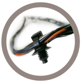 Adaptateurs pour lanières
et supports tubes
