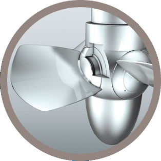 FGTI Distribution Pâle de turbine Kaplan