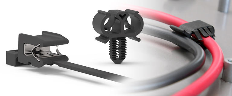 Fixation cables électriques