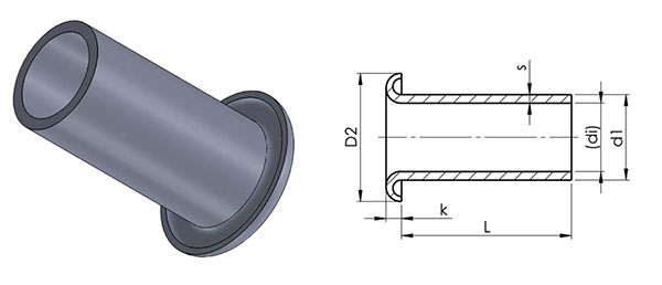 Rivet tête bombée ou roulée